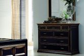 Dormitorio muebles provenzales, cama y mesitas